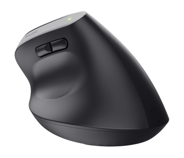 TRUST ergonomiczna BAYO+ Bezprzewodowa Czarna 25146 - 1489325 - zdjęcie 5